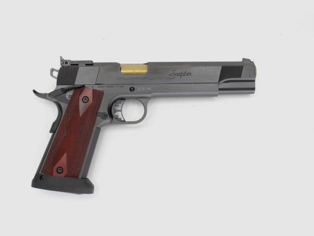 Pistole Infinity Scepter Kaliber .45ACP Infinity Ultimatch inkl Box #:15962 Pfandversteigerung 17.7.25