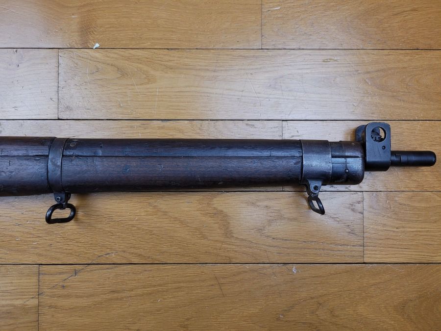 Gutes Gewehr Lee-Enfield N°4 MKI – 303 British – 10 Schuss – Fazakerley – Monomatrikularwaffe mit Verschlussmagazin – 1943 – TBE, Bild 6 von 20