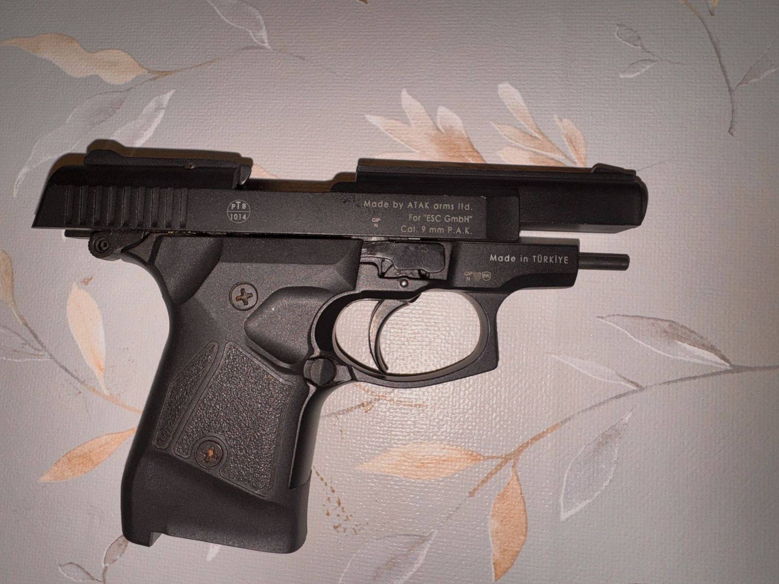 Zoraki MOD. 914 cal.9mm PAK Schreckschuss Platzpatrone , Bild 6 von 12