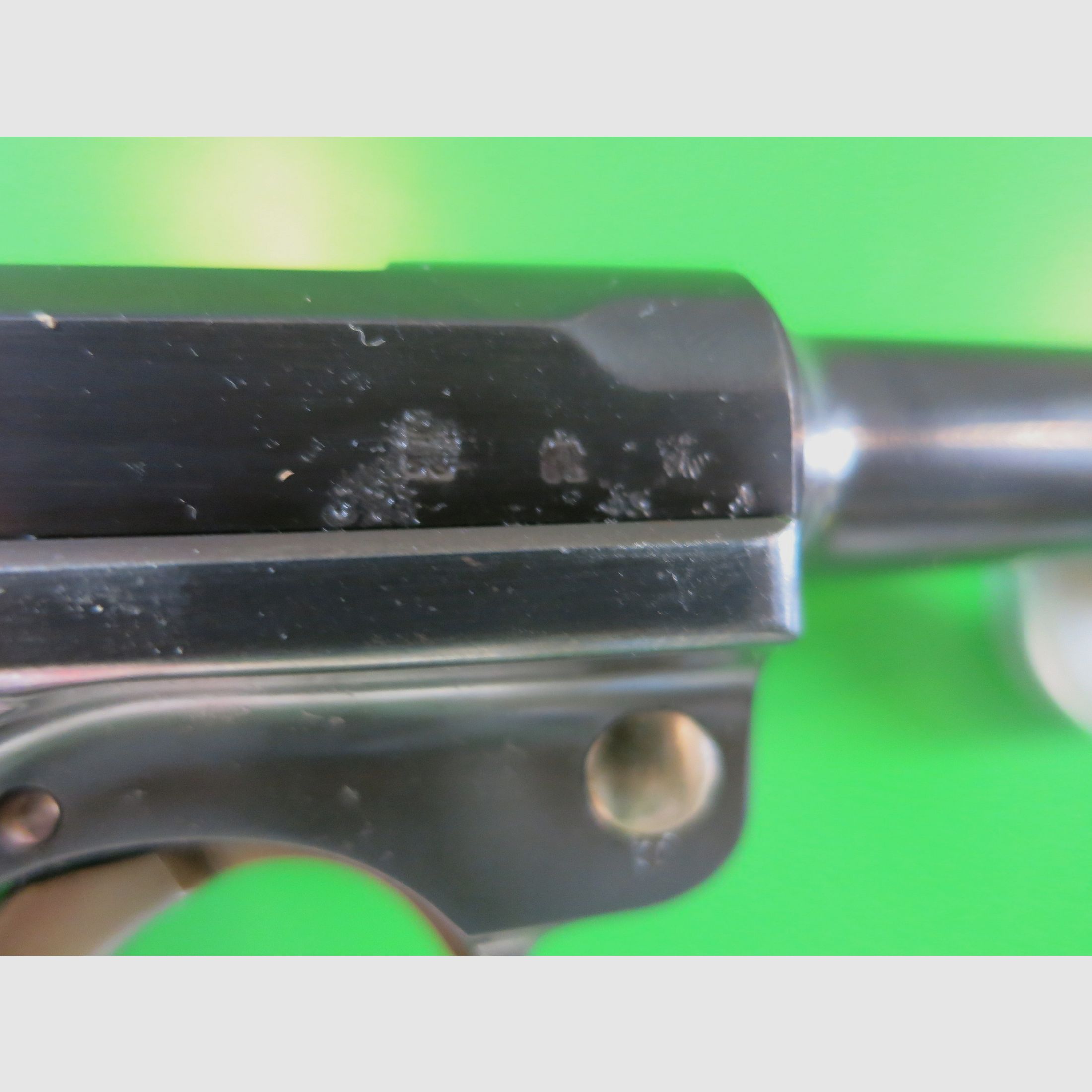 Mauser Oberndorf S/42 1936, Pistole 08 P08, 9 mm Luger, nummerngleich + perfekt!     #11, Bild 10 von 13