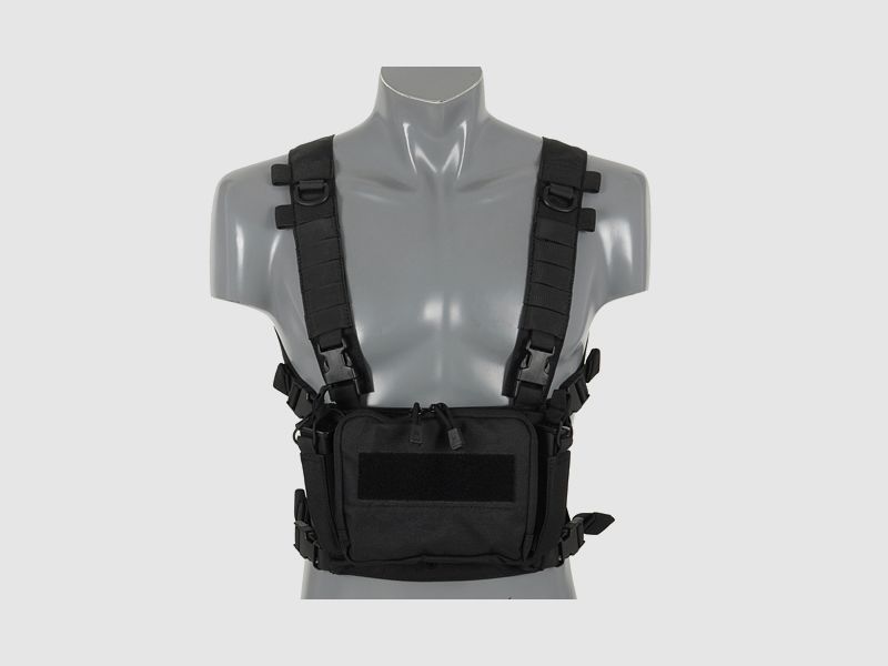 Compact Multi-Mission Chest Rig - Black [8FIELDS]
