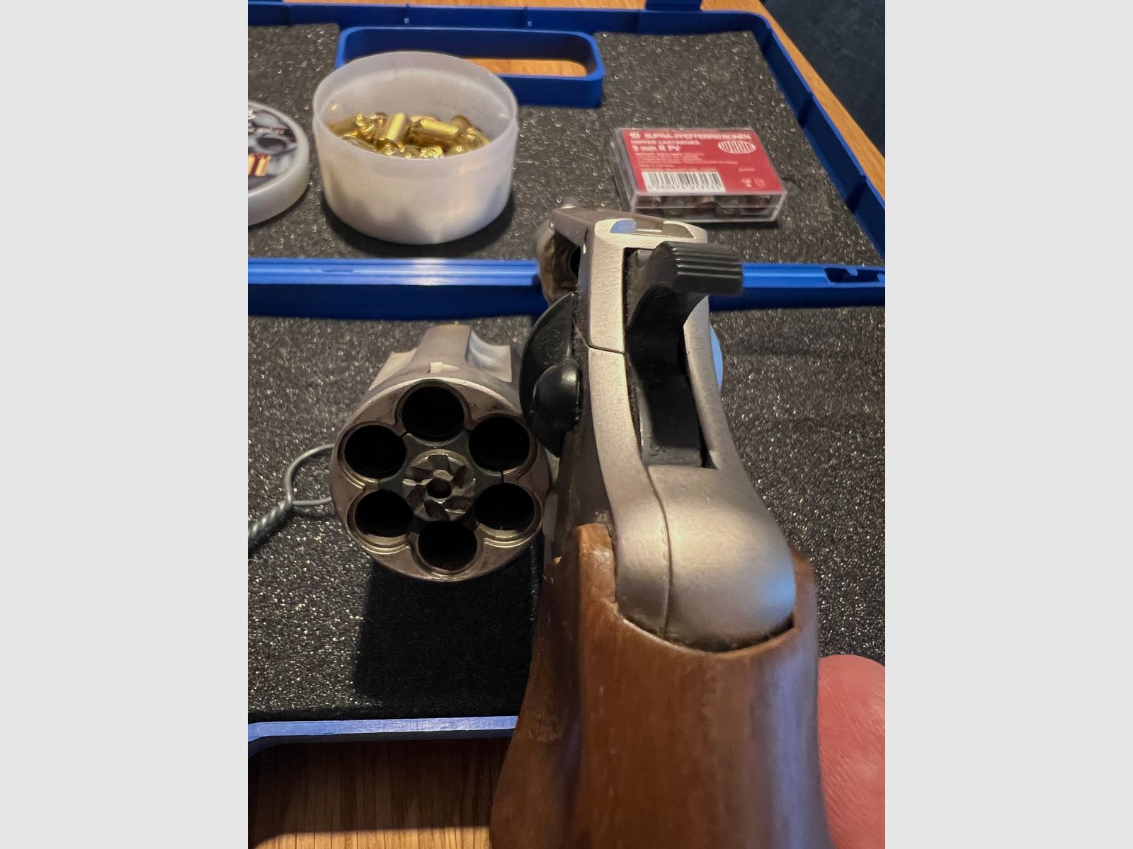 Umarex Colt Detective Special Nickel/ Holzgriff