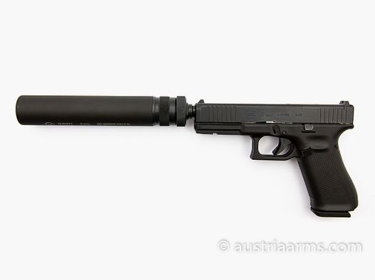 Glock 17 Gen5 MOS Tactical con cañón roscado, 9 x 19 mm