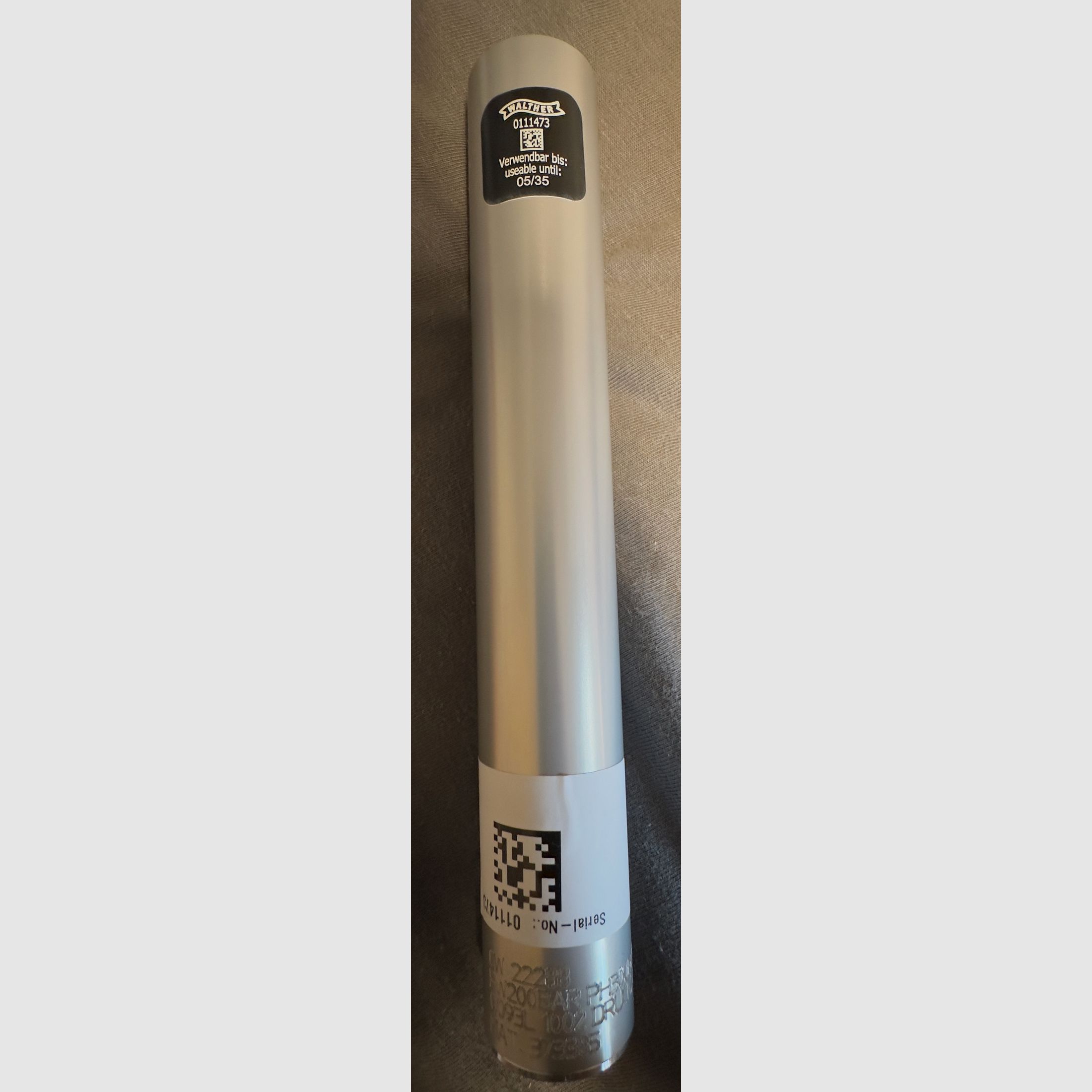 Pressluftkartusche Walther LP 400
