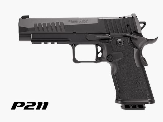 Sig Sauer P211 Full-Size 9mm – SIG-LOC PRO Optic Ready, 5" Bull Barrel