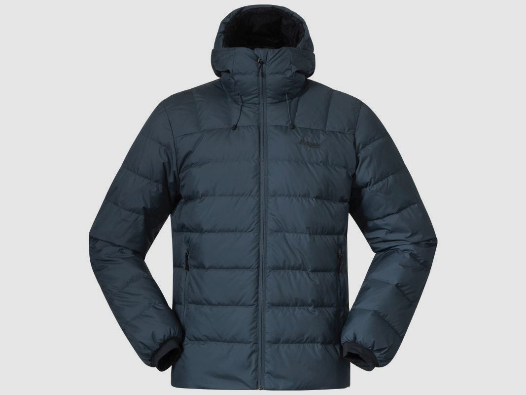 Bergans Herren Jacke Lava Medium Down w/Hood Dunkelblau M
