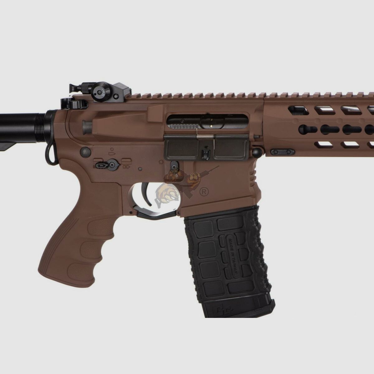 G&G GC16 Predator with ETU in Coyote Airsoft S-AEG free from 18