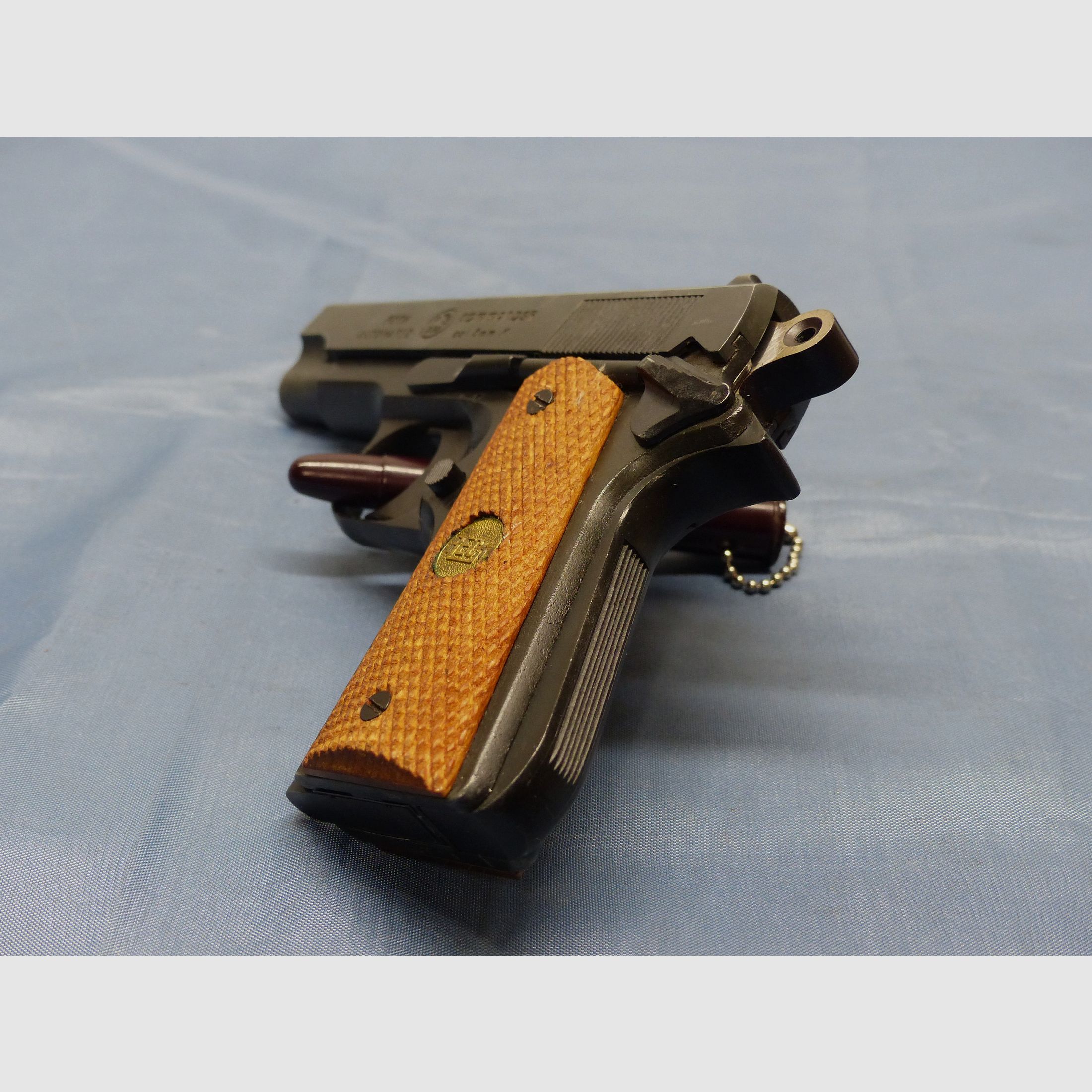 Pistola Reck Commander Cal. 8 mm PTB 238 1980 vintage, immagine 2 di 9