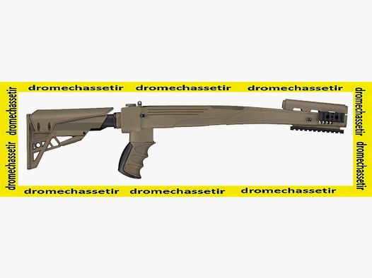 Crosse tactique pliante ATI Strikeforce pour SKS, avec rail picatinny, FDE