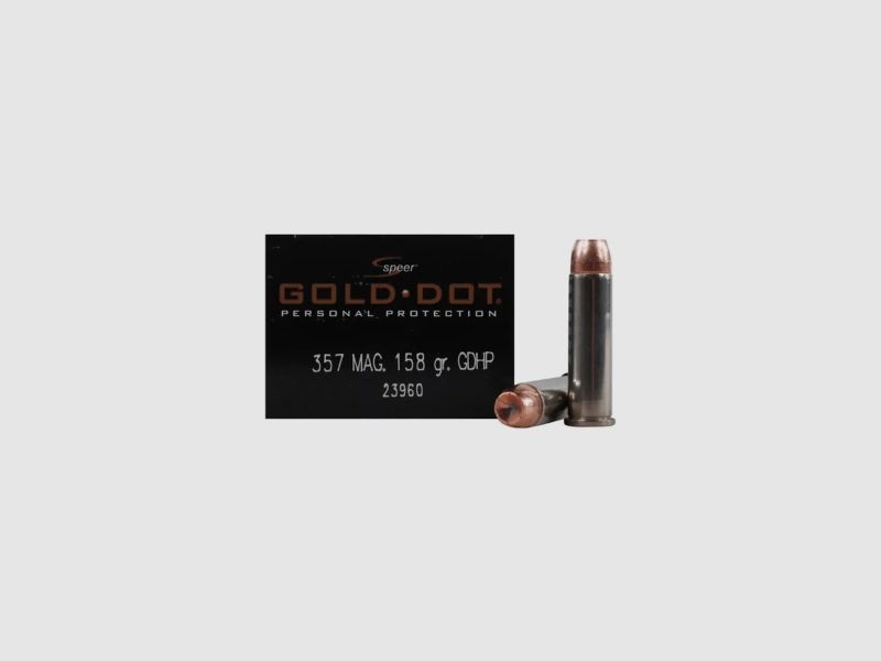 Speer Gold Dot Personal Protection .357 Mag. 158GR GDHP 20 Patronen