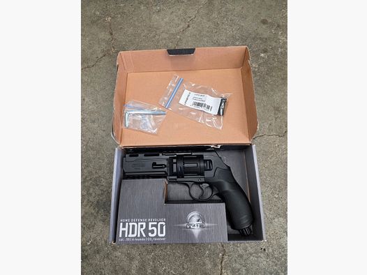 RAM  CO2 Revolver HDR50  im  Kaliber .50