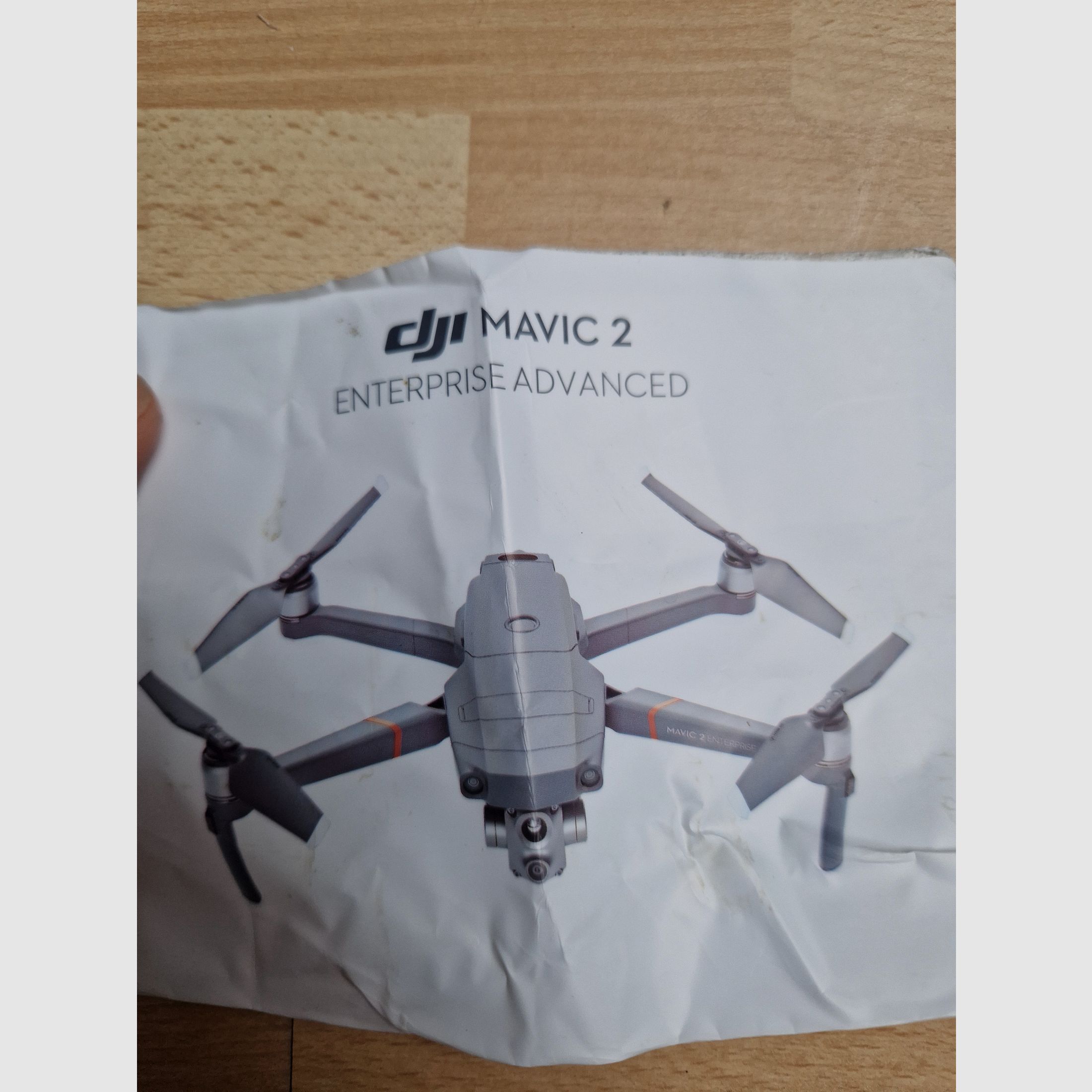 NUOVO DJI Mavic 2 Enterprise Advanced termografia 640 tempo di volo totale del dispositivo due ore entrambe le batterie hanno solo 4 cicli di carica.