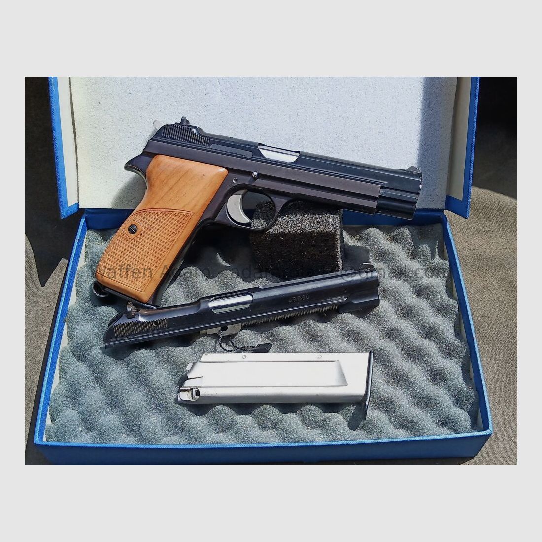 SIG M. 210-1 with interchangeable system and valid proof