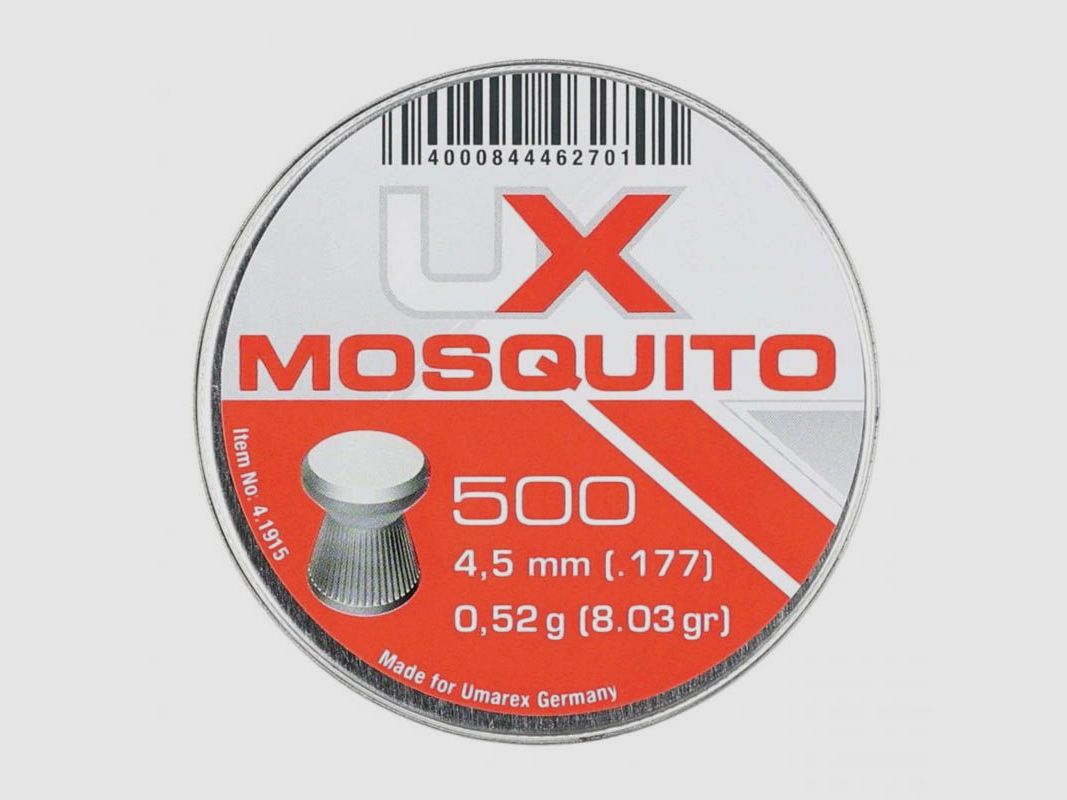 ŚRUT DIABOLO UMAREX MOSQUITO 4,5/500, zdjęcie 1 z 5