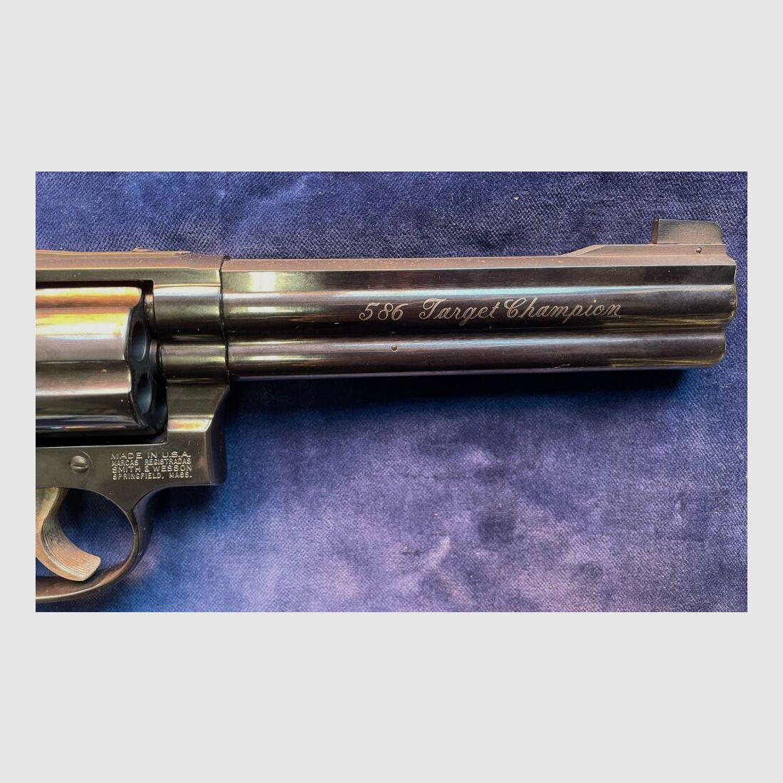 Smith & Wesson Targ.Champ 586 6"