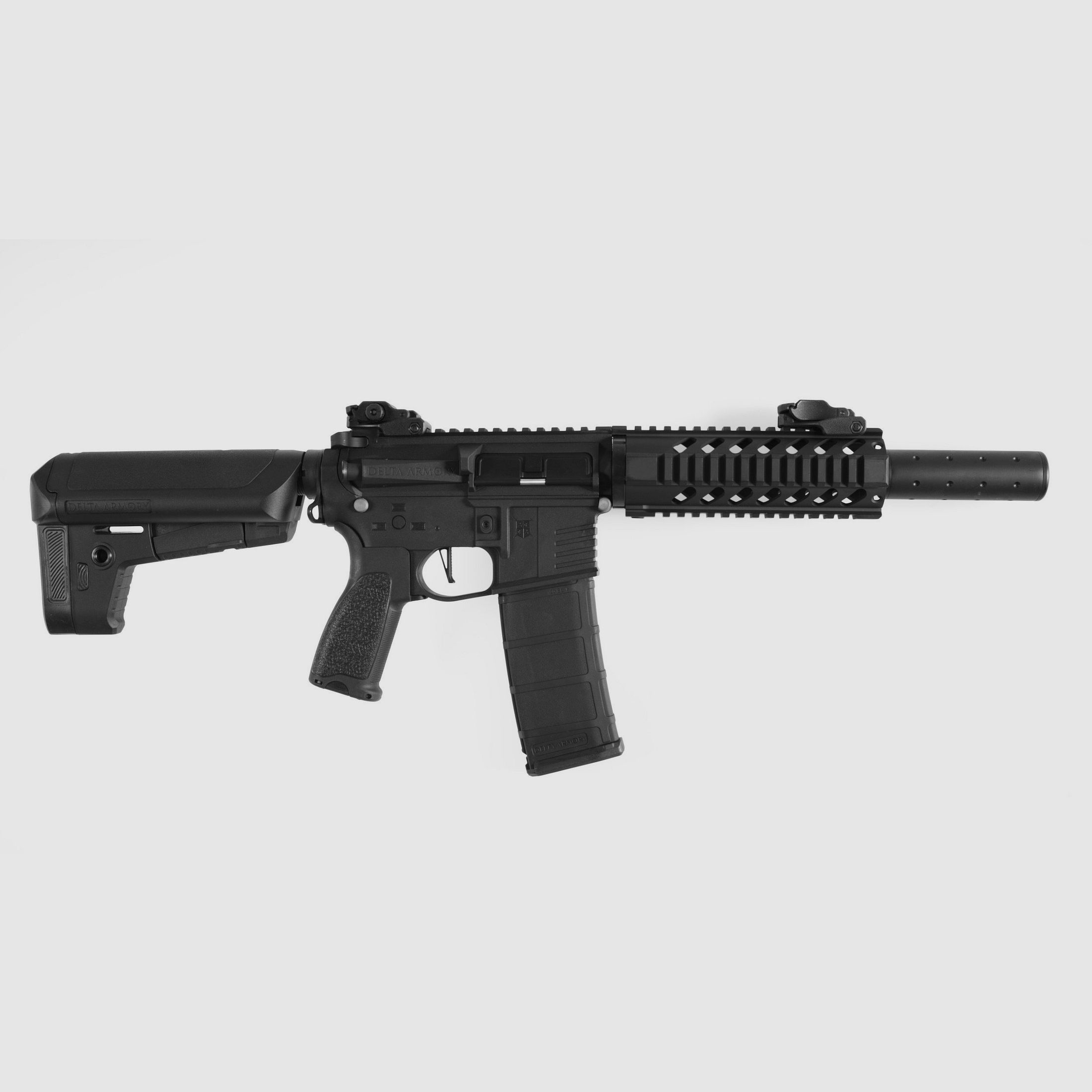 AR15 SilentOps Classic Bravo (Schwarz) max. 0,5J Delta Armory