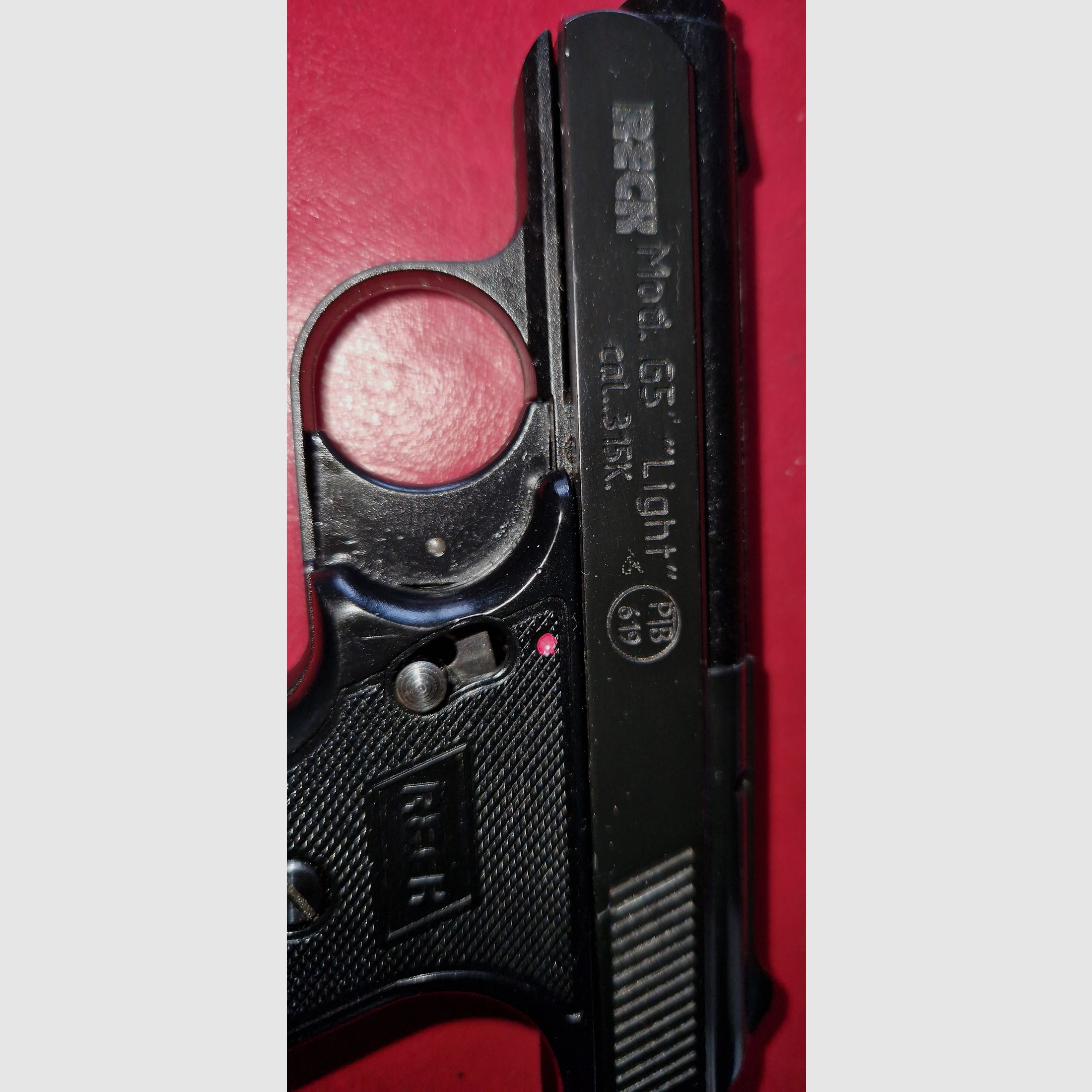 RECK G5 LIGHT / without accessories / cal. 315 P.A.K. / PTB 619 / VERY OLD / BLANK GAS PISTOL NEW YEAR'S EVE SELF-DEFENSE COLLECTION !!!! ------> READ DESCRIPTION <----- !!!!