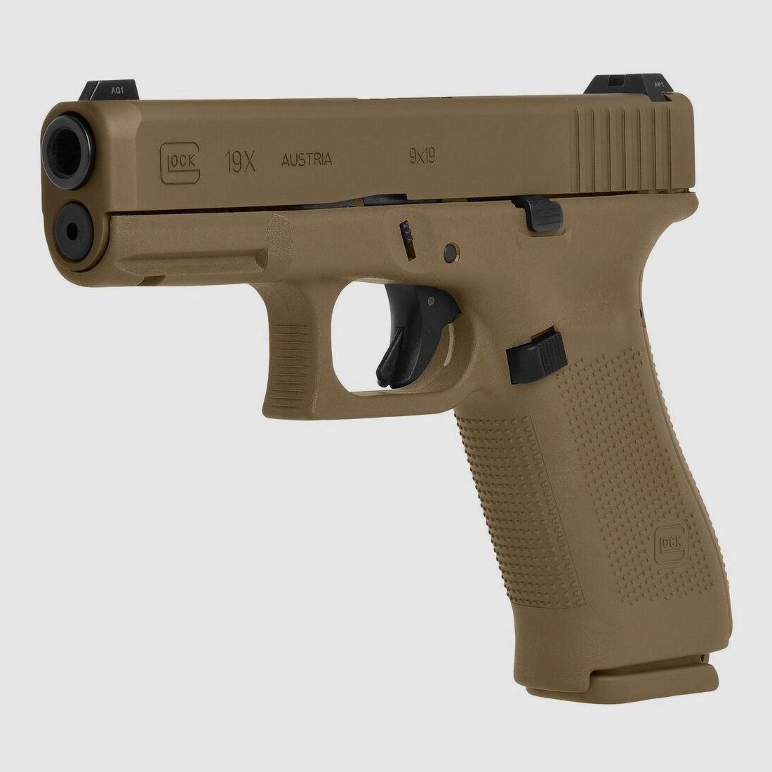 Glock	 Pist. GLOCK 19X M13,5x1 links