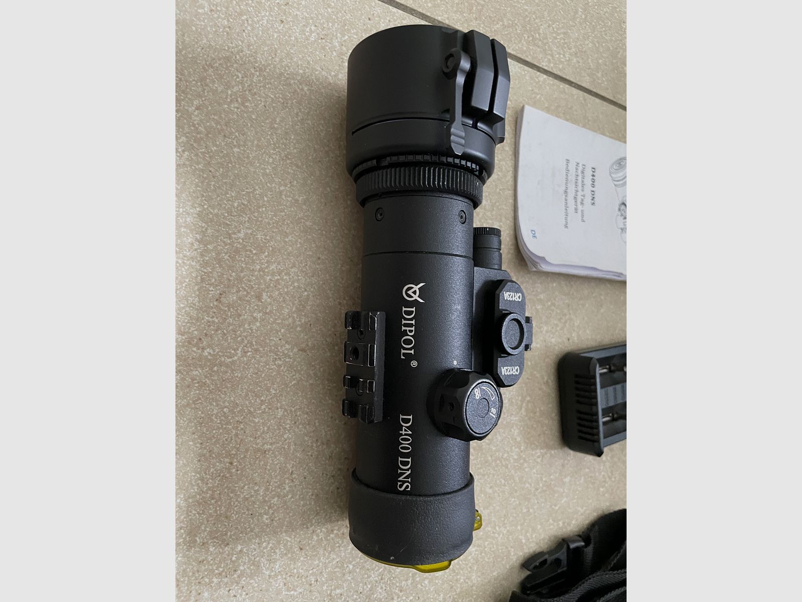 Dipol D400DNS digital night vision attachment with Rusan adapter