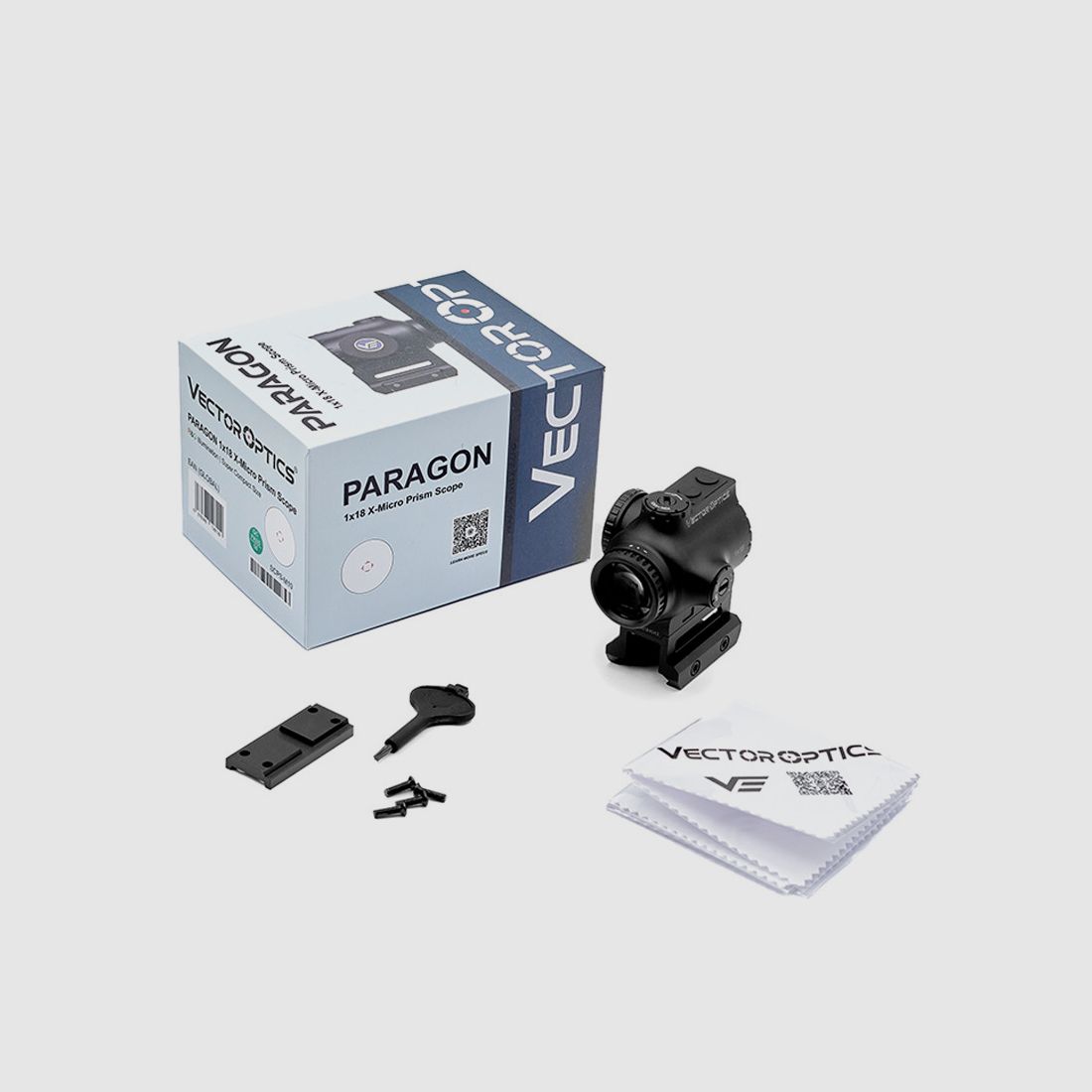 Vector Optics SCPS-M10 Paragon 1×18 X-Mini prisma richtkijker, afbeelding 2 van 3