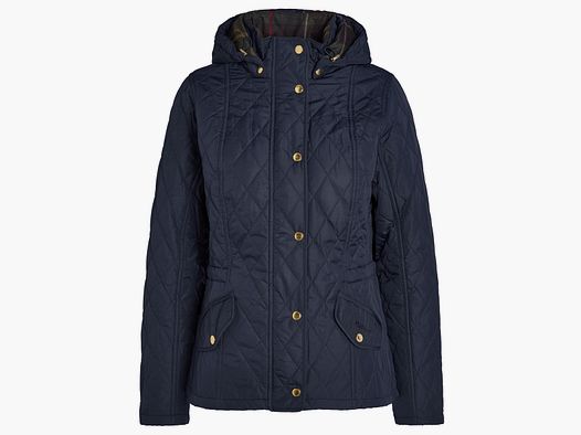 BARBOUR Damenjacke Millfire Quilt Navy