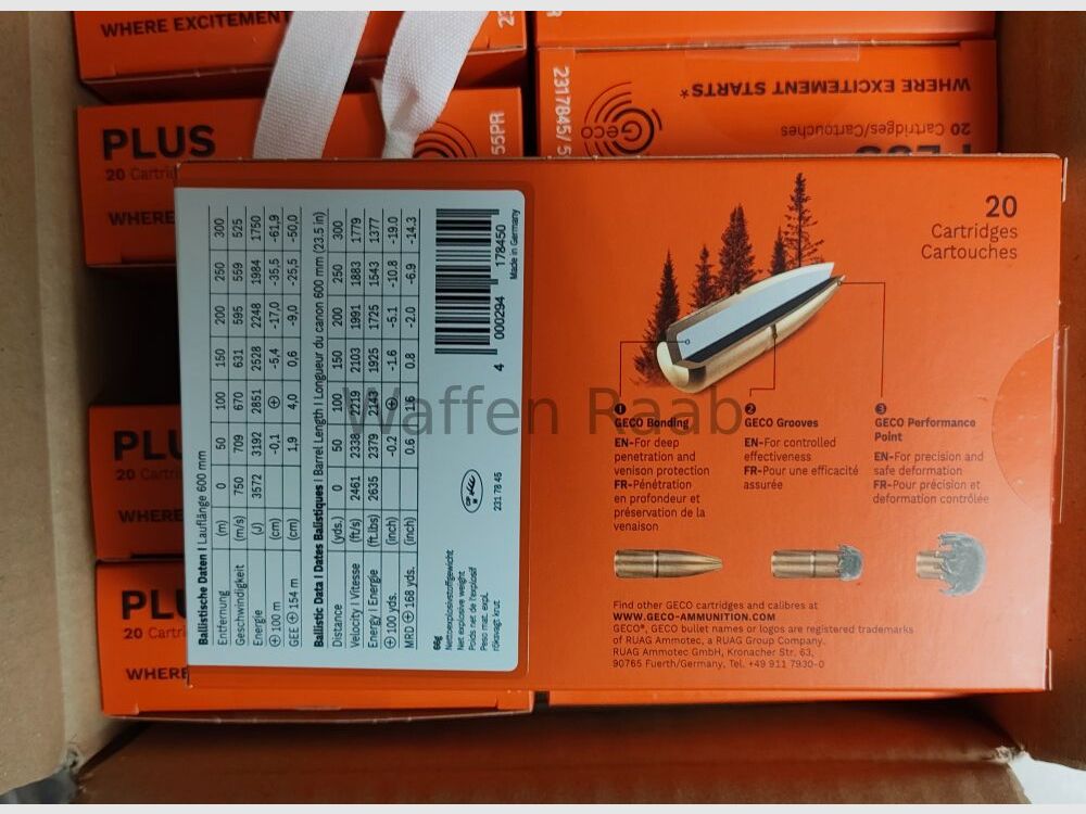 Geco Plus 8 x57 IS 12.7g/ 196grs., image 3 of 5