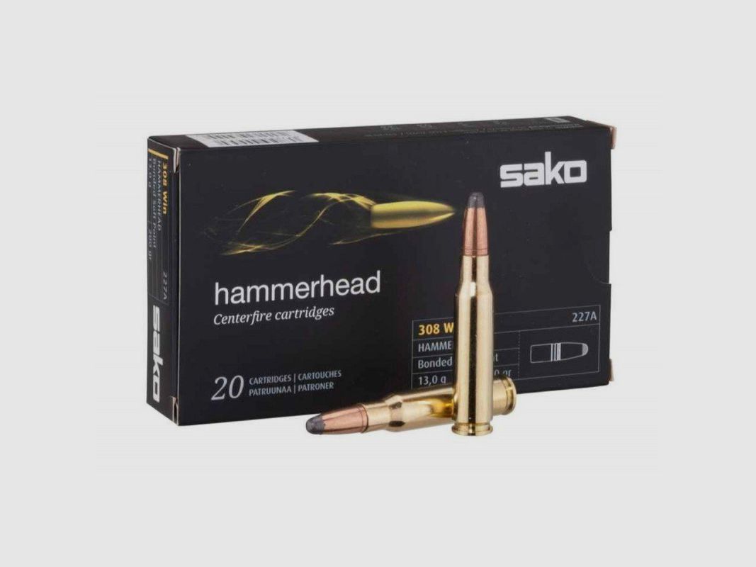 Sako 308 Win. Hammerhead 180grs, Bild 1 von 2