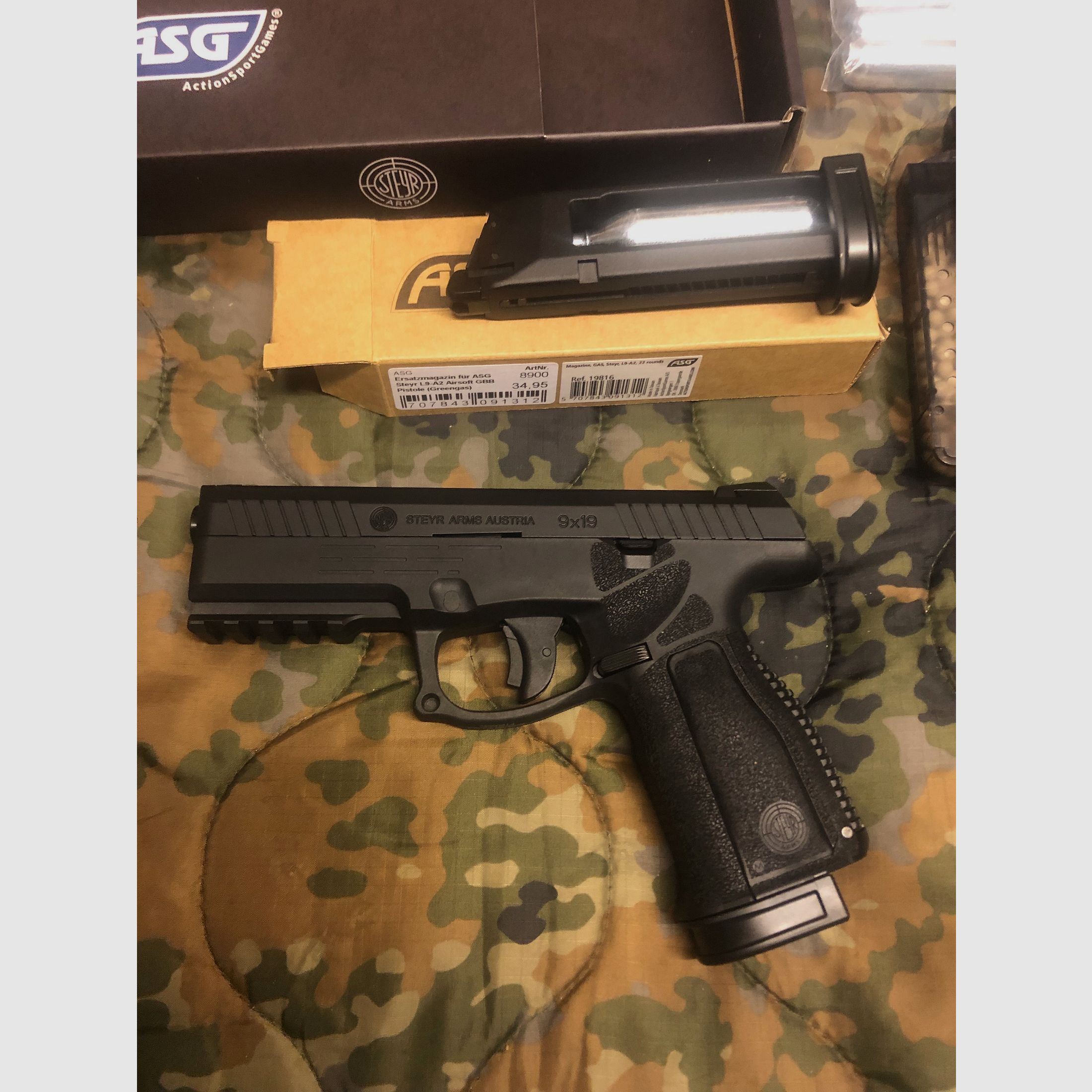 Steyr L9 Gbb 