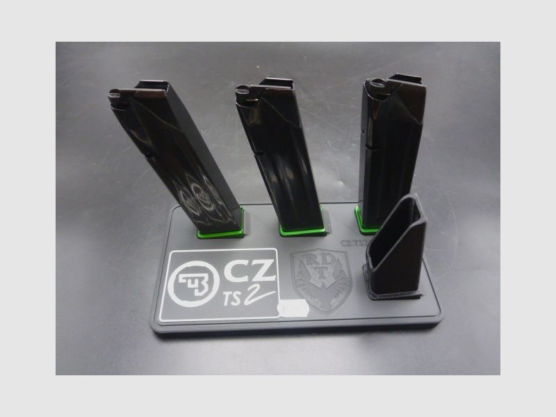 Präsentationsständer für CZ TS2 Pistole (Version für Aluminium-Magazine) – RDT, Bild 4 von 9