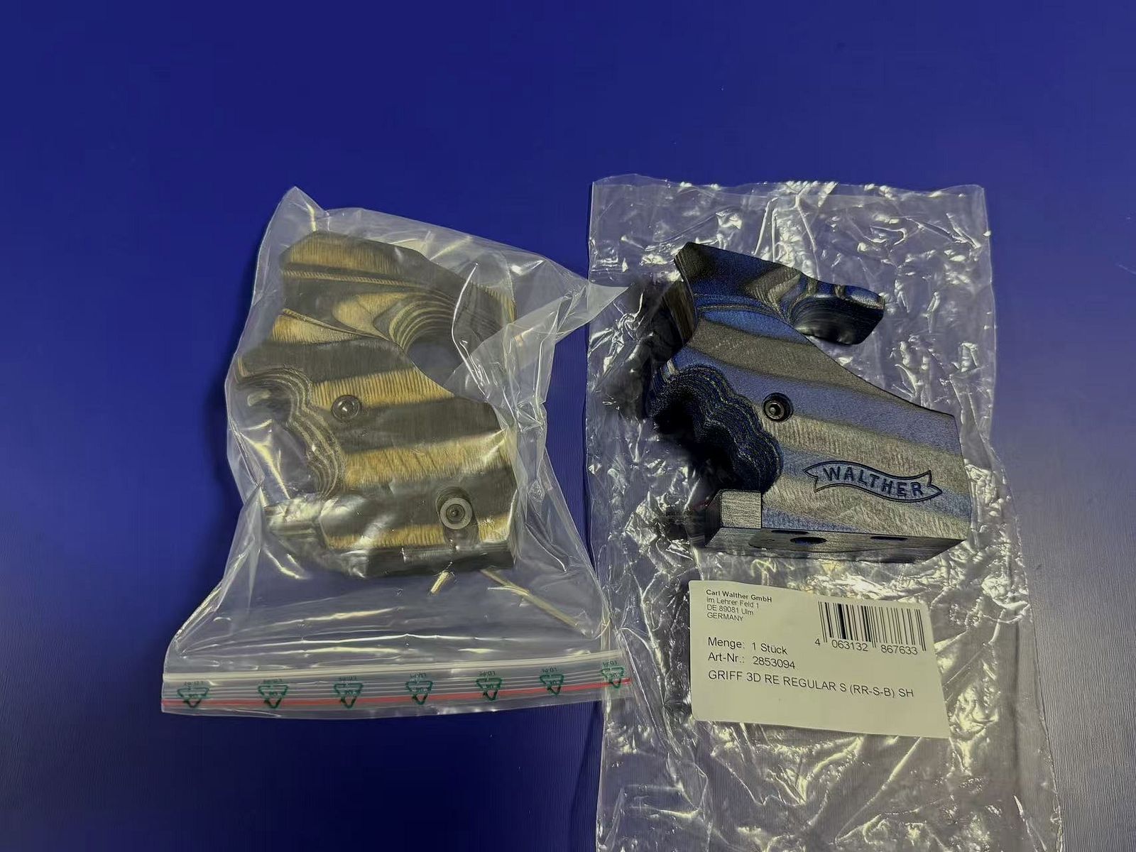 Walther LP 500 mit 2 extra Griffe