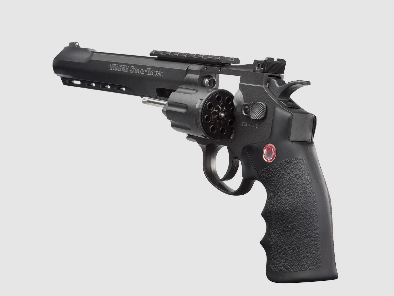Ruger Super Hawk 8 inch 6mm BB CO2 revolver black - 4 Joules