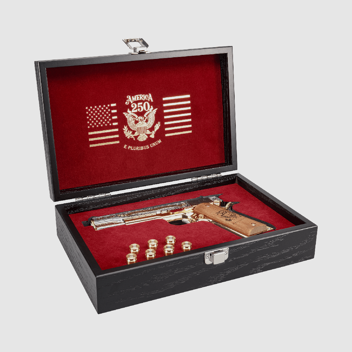 GPM1911 America's 250th Edition Gas Blow Back Pistol – Gold / Silver -F- | G&G, image 9 of 11