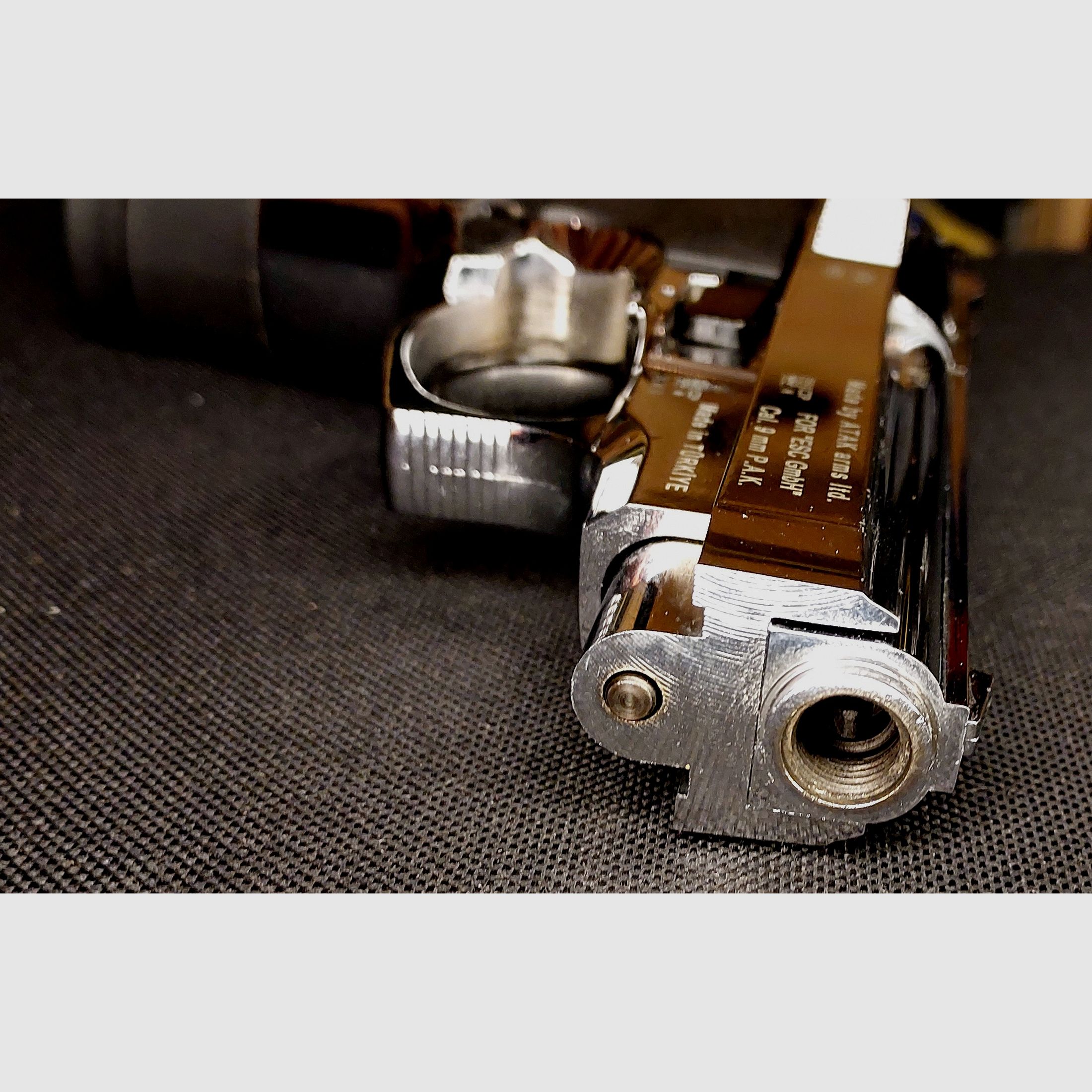 Zoraki 914 Schreckschuss Pistole 9mm P.A.K. Chrom (PTB 972 !!!)