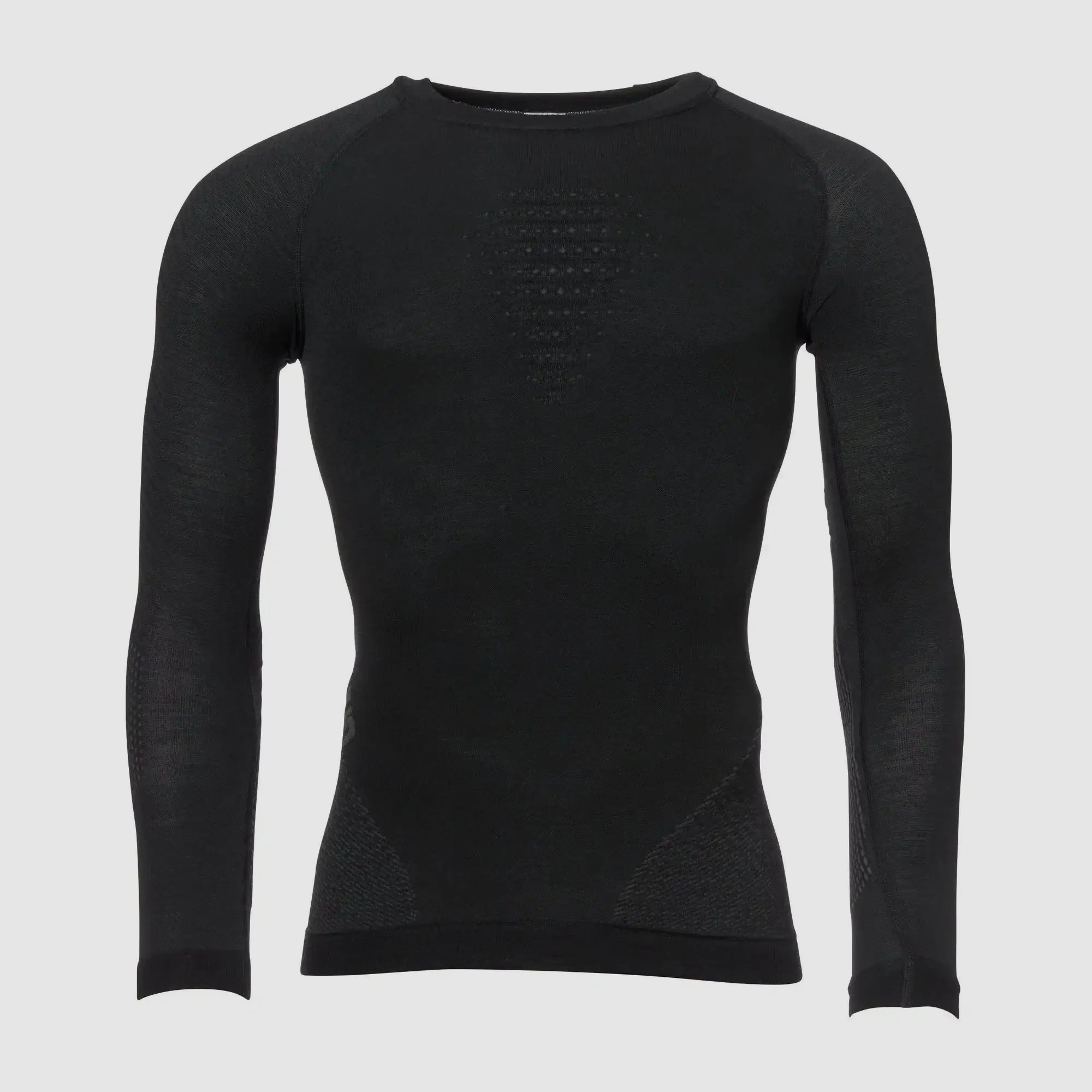 Uyn Longsleeve Fusyon Merino Hommes noir anthracite
