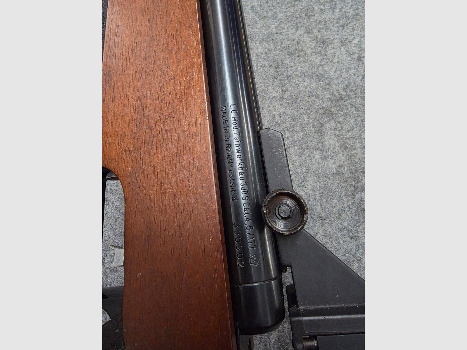 FWB Seitenspanner Feinwerkbau Mod. 300S Ausführung Universal aus privater Hand im Bestzustand Cal. 4,5mm Diabolo