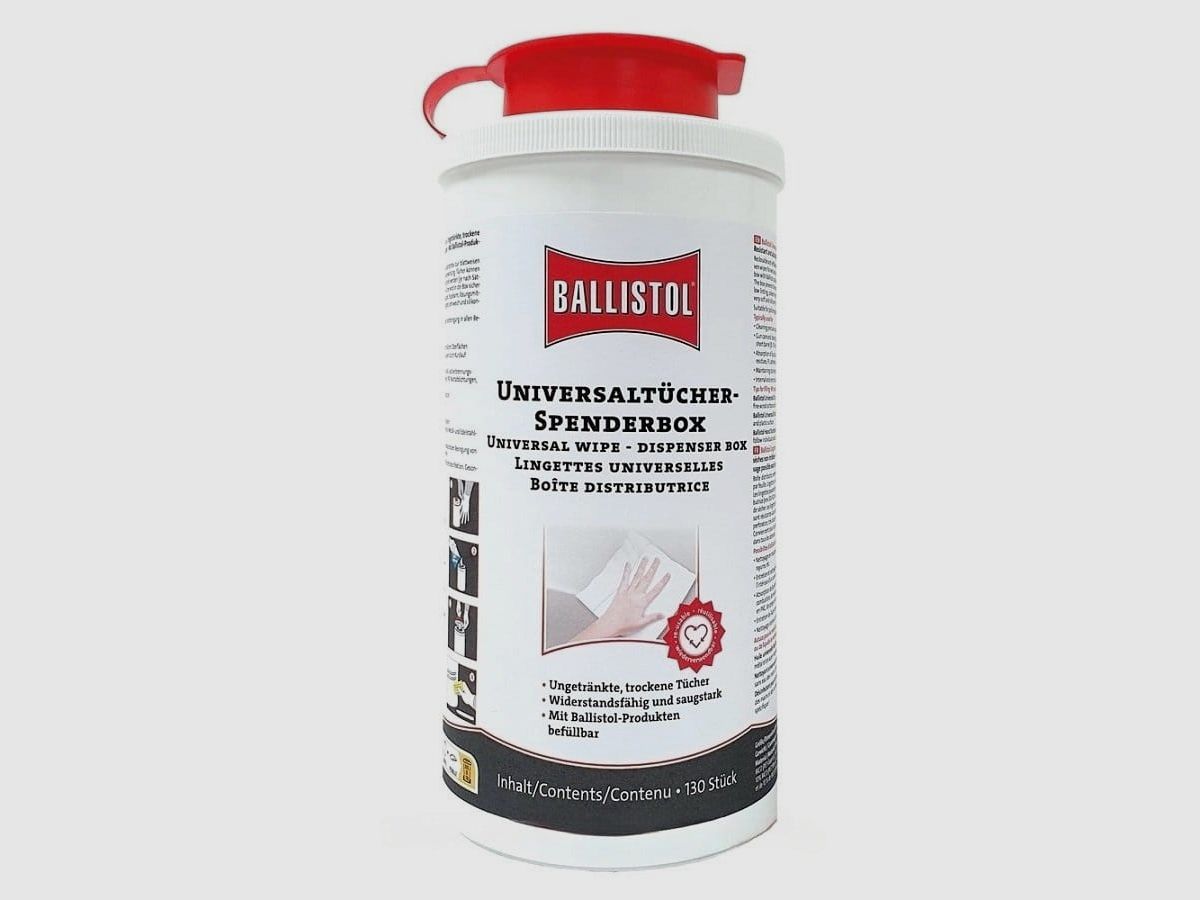 Ballistol Universal Cloth Dispenser Box