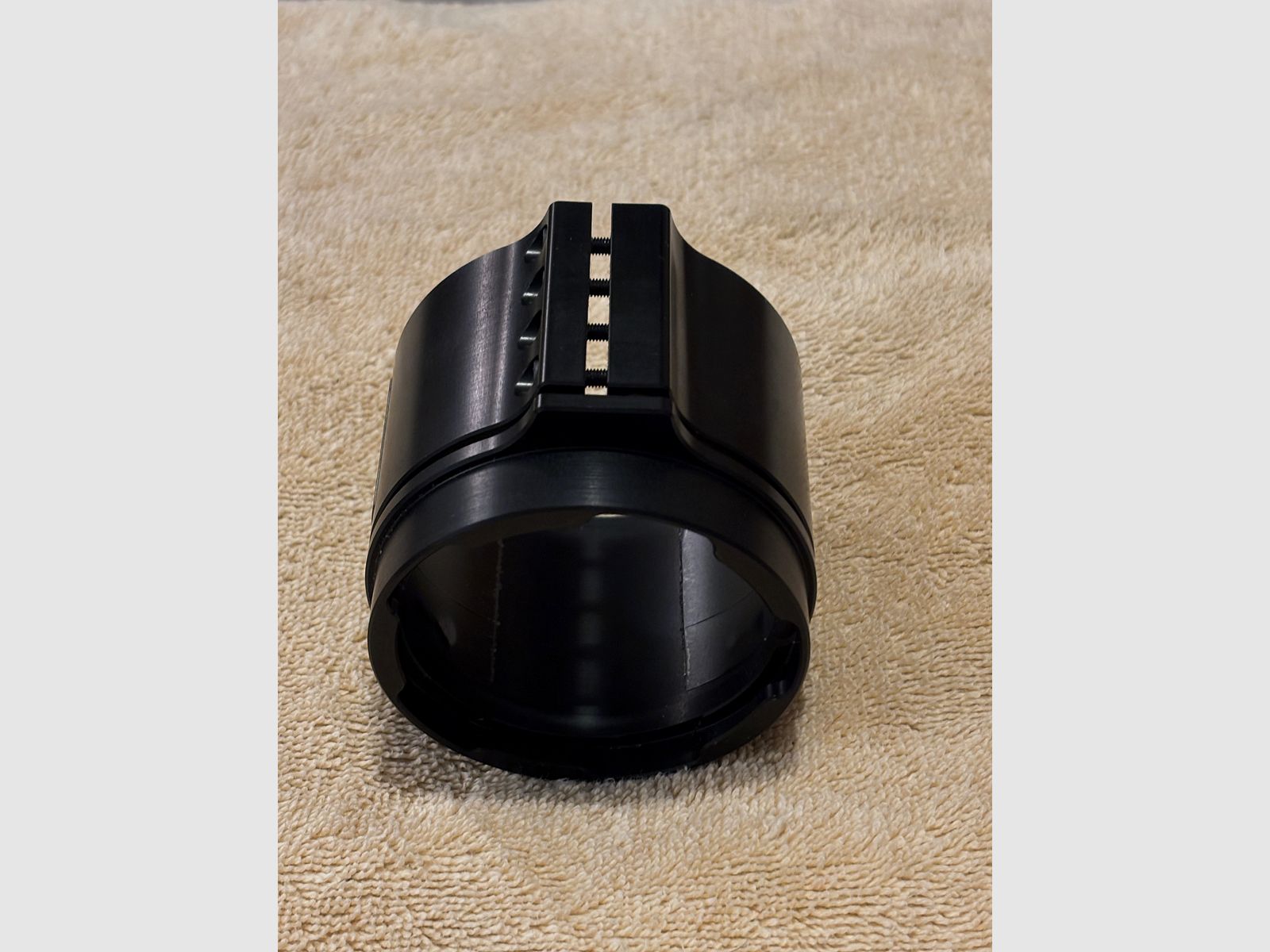 VENARI Duo-conector / Duo-cápsula de sujeción 65 mm incl. tapa de protección de objetivo