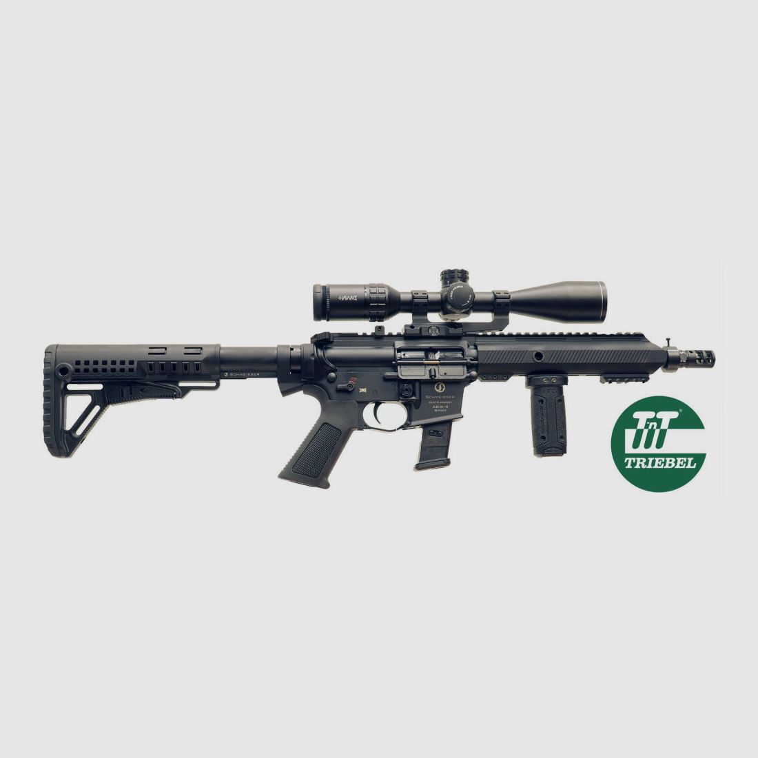 Schmeisser SL rifle AR15-9 Sport with scope
