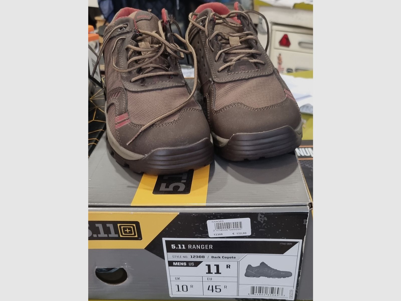 5.11 Ranger schoenen ENKELE MAAT 45