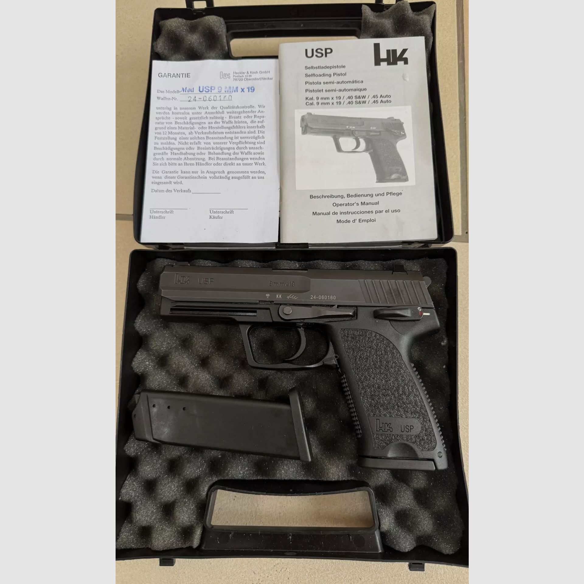Heckler & Koch USP 9mm Luger – Neuwertig