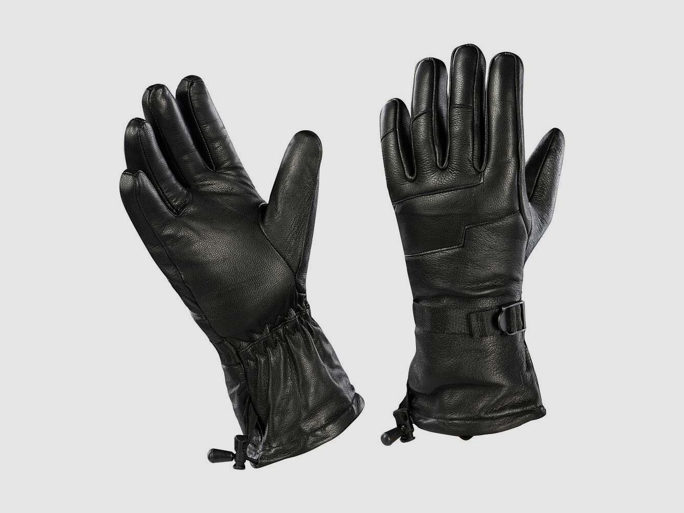 M-Tac Winter Lederhandschuhe Schwarz XL
