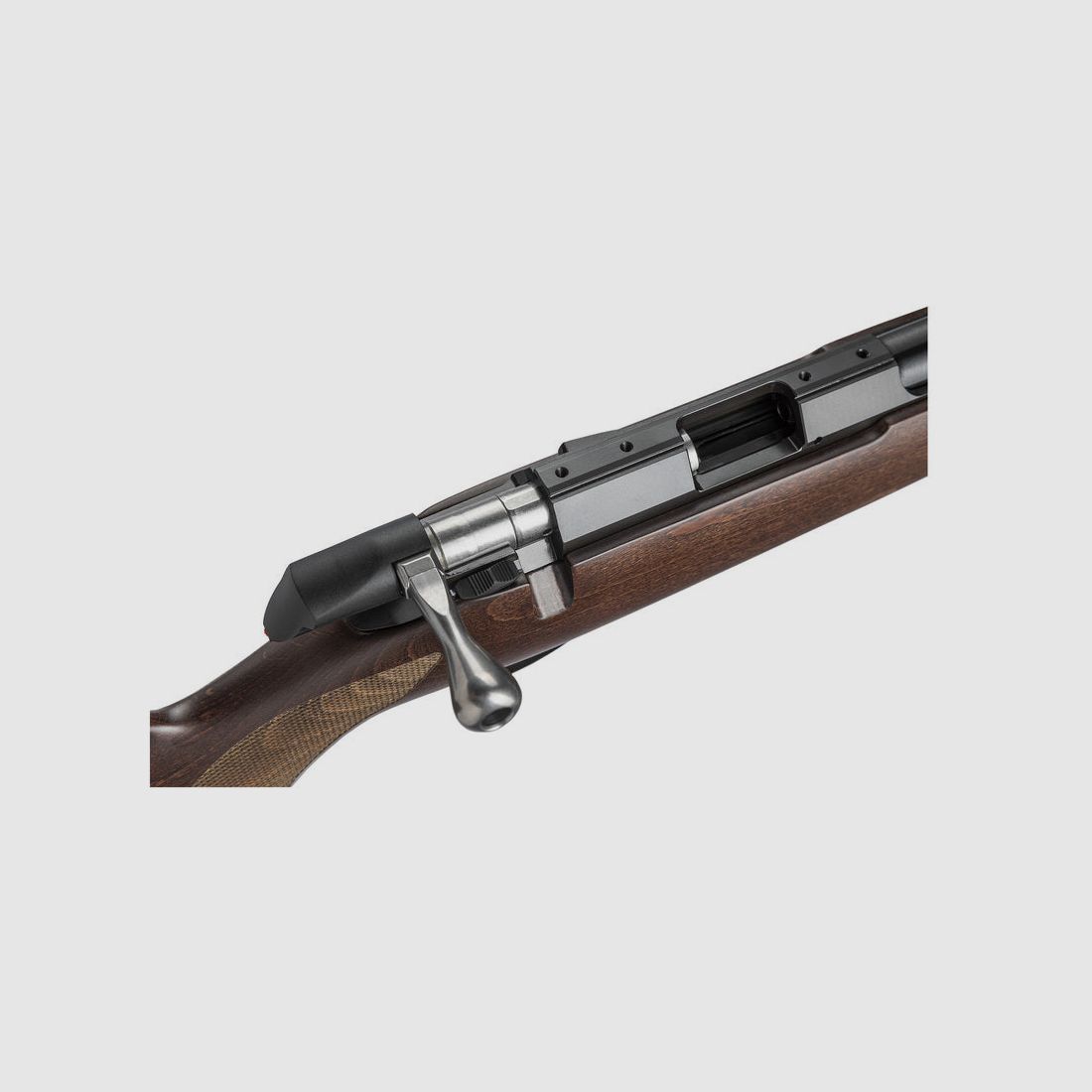 TIKKA T1x HUNTER .22LR, schwarz, Lauflänge 20", Drall 16,5", Direktabzug, 5 Schuss, geölter Holzschaft, ohne Visierung, MG 1/2"-28UNEF, Bild 5 von 5