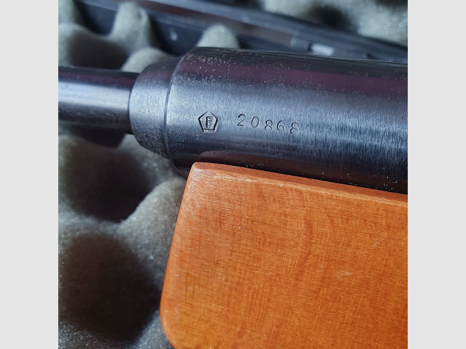 Haenel 312 ddr seitenspanner Match rifle de aire