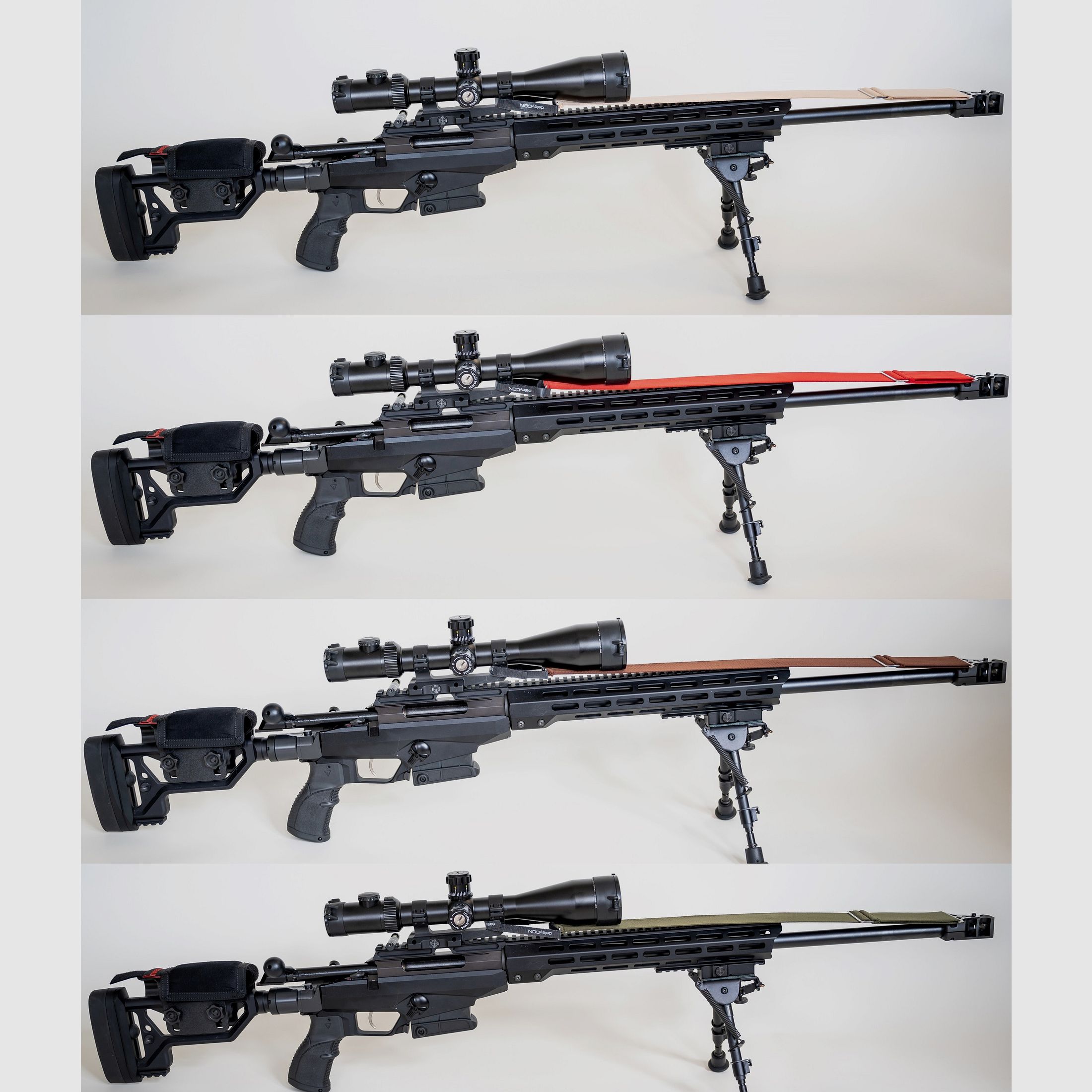 Bandes de flottaison universelles colorées, bande thermique, protection contre le scintillement Mirage - 50 mm Velcro Olive Brun Bleu Sable Rouge