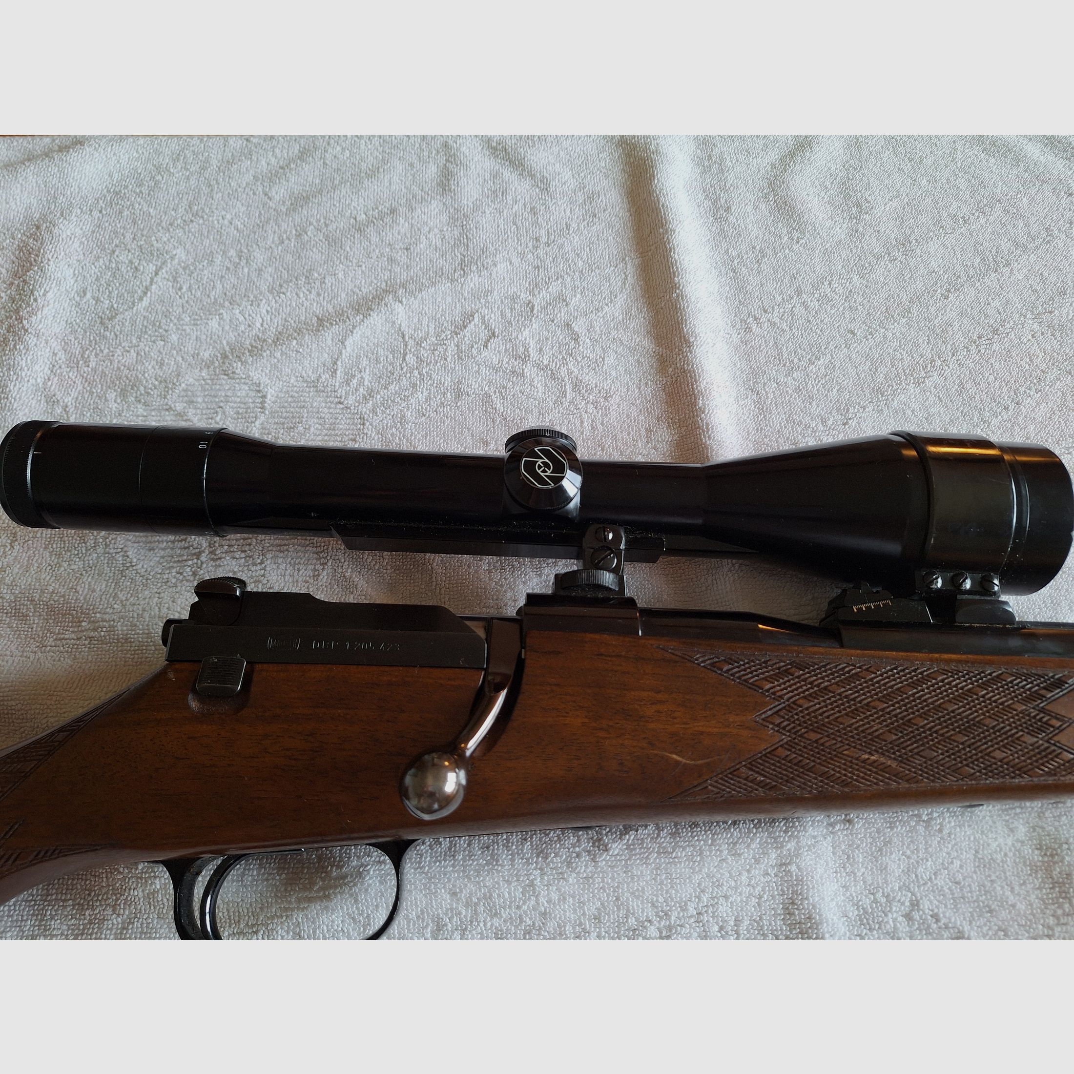 Mauser, modello 66 S, calibro 6,5 x 68, carabina a ripetizione con sistema telescopico, Zeiss Diavari-Z ingrandimento 2,5 - 10 volte