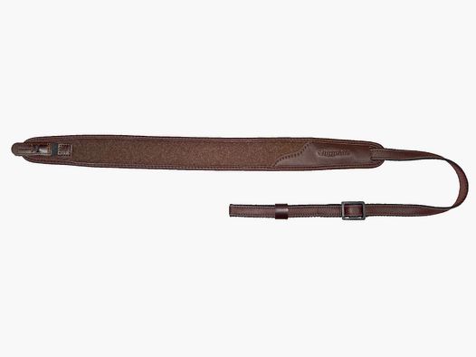 Niggeloh Gewehrriemen Loden - Braun mit Schnellverschluss