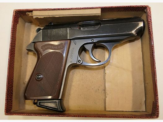 Walther	 Pistole Walther PPK, Kaliber 7,65mm Browning