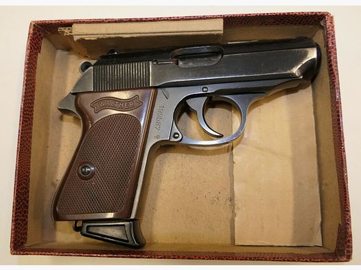 Pistolet Walther PPK, kaliber 7,65 mm Browning