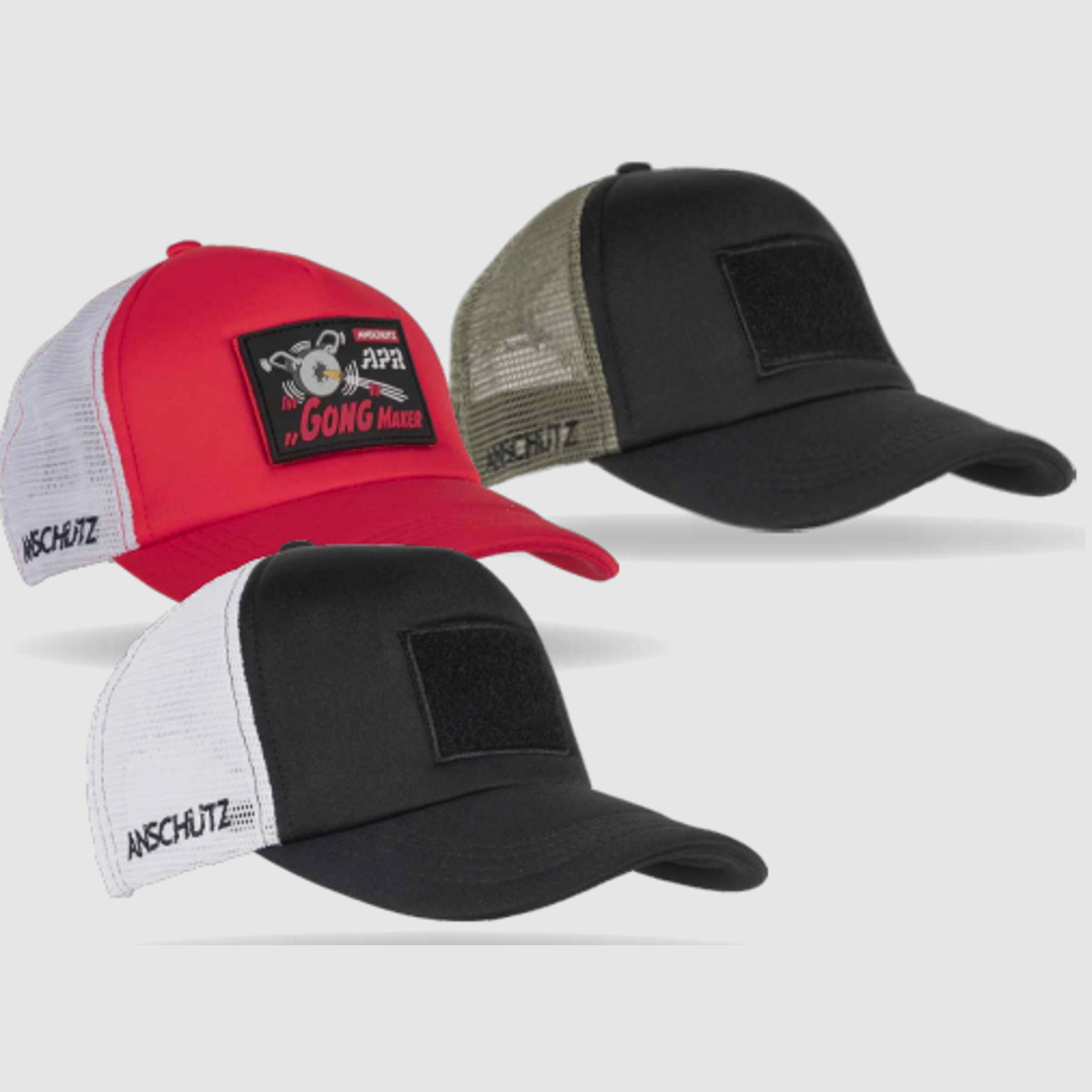 Czapki Trucker ANSCHÜTZ z rzepem