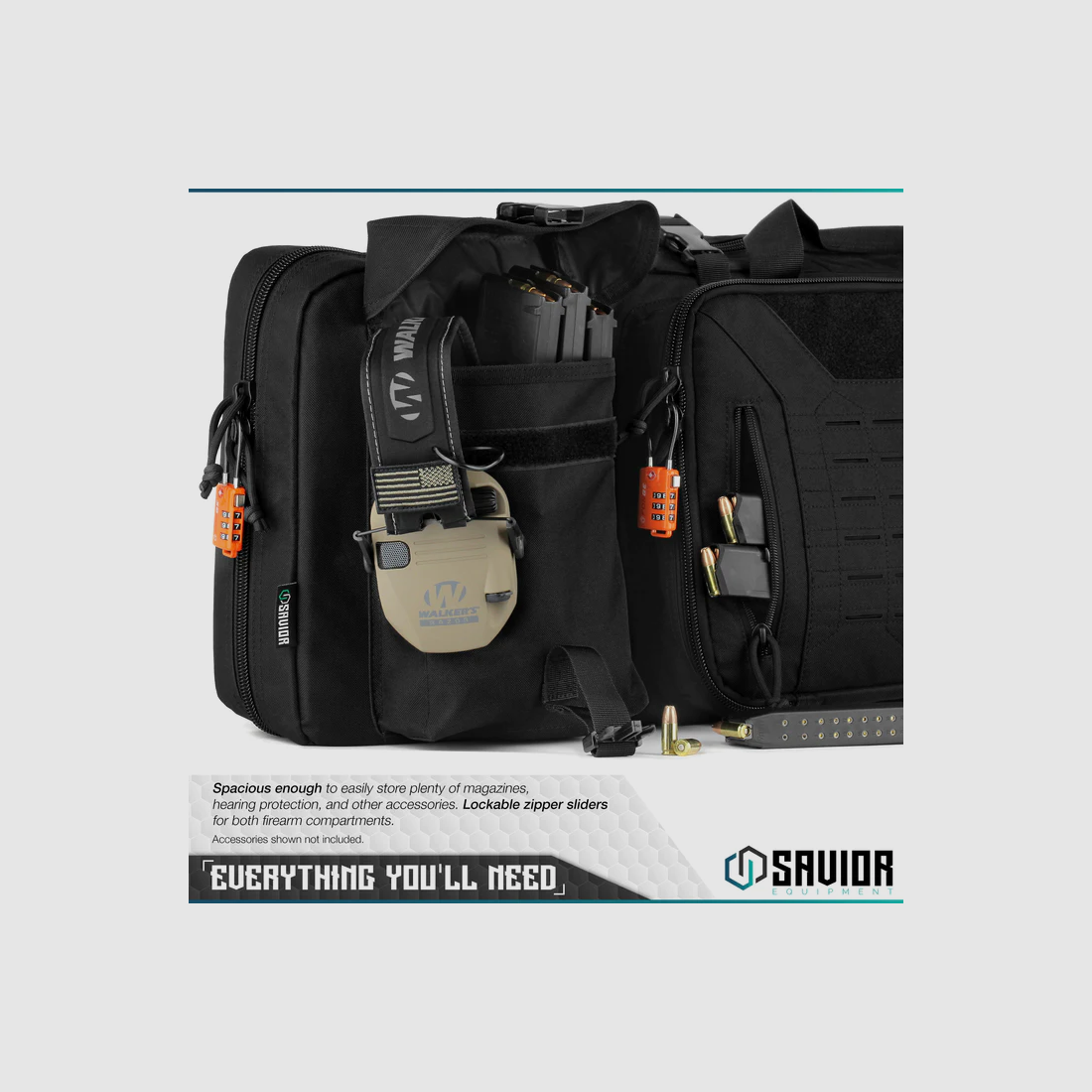 SAVIOR URBAN WARFARE DOUBLE 42″ COLOR BLACK, billede 5 af 5